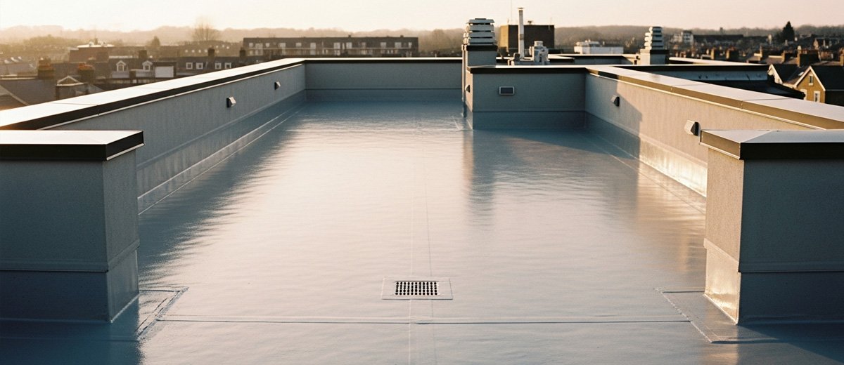 Impermeabilización de terraza con PRFV y gel-coat antideslizante en Pontevedra